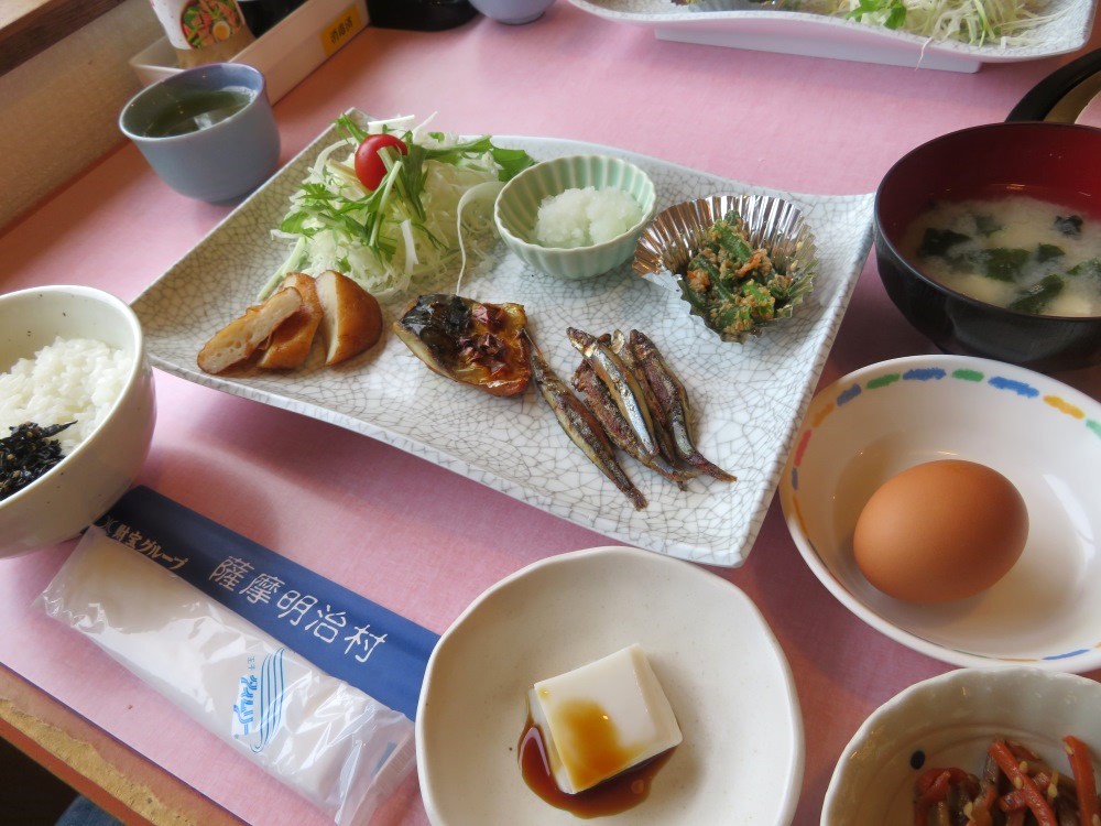 薩摩明治村の朝食