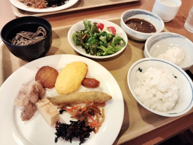 ルートイン札幌中央の朝食バイキング