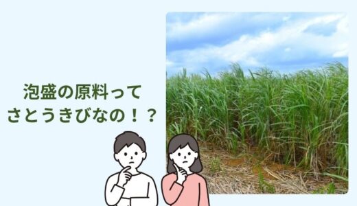 泡盛の原料はさとうきび？原材料や特徴を泡盛マイスターが解説します